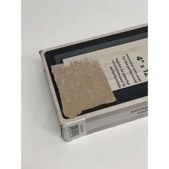 Aria Vent 4016066 1.875 X 12.875 in. ABS Plastic Vent Cover Matte Black - Picture 6 of 6